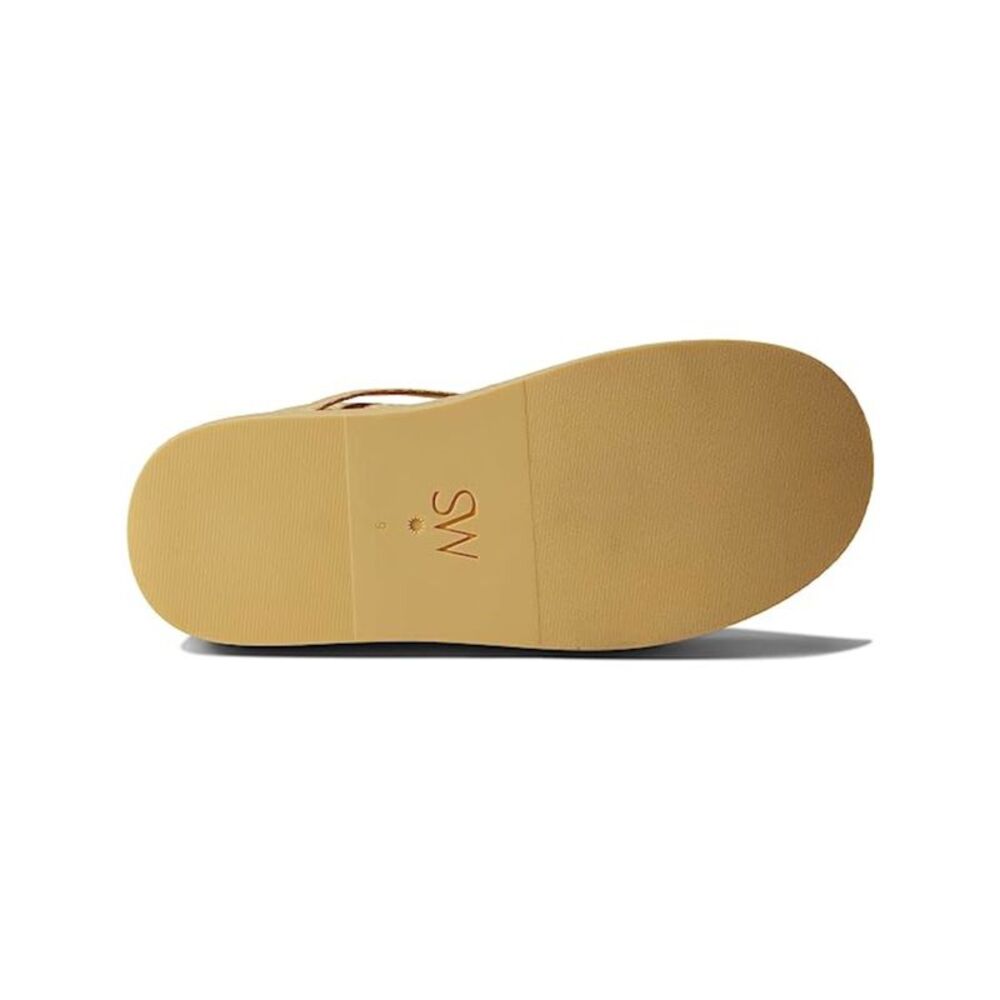 STUART WEITZMAN Womens Beige 1-1/2" Platform Summerlift Wedge Shoes 10 M - Picture 4 of 4